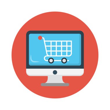 Tramvay vektörü düz renk simgesi