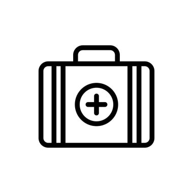 kit vektör ince çizgi simgesi