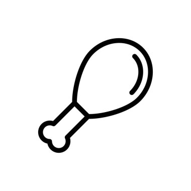 but vektörü ince çizgi simgesi