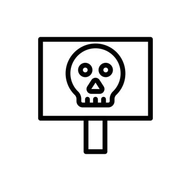 tahta vektörü ince çizgi simgesi