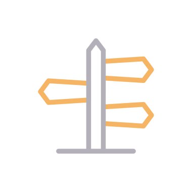 tahta vektör renk çizgisi simgesi