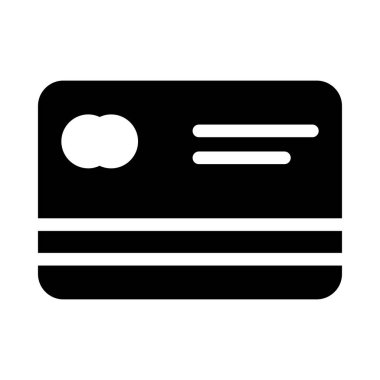 card vetor glyph flat icon