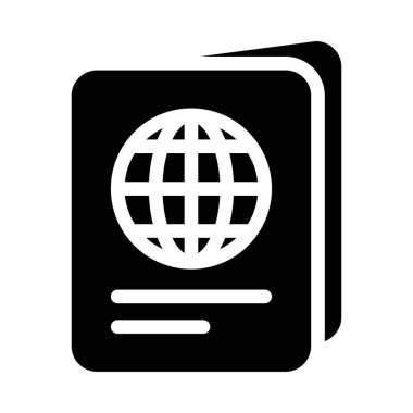 travel vetor glyph flat icon
