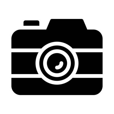 DSLR vetor glyph flat icon