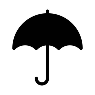 rain vetor glyph flat icon