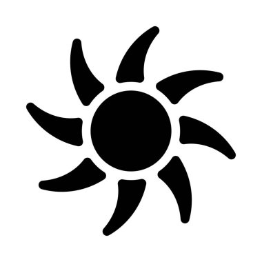 shine vetor glyph flat icon