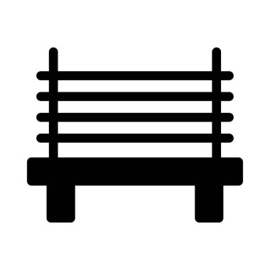 park vetor glyph flat icon