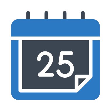 tarih vektör renk simgesi