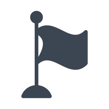 işaret vektörü düz simgesini imzala