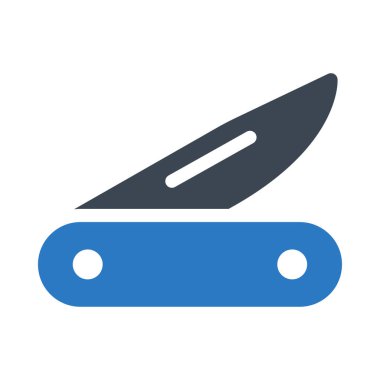 vektör kabartma renk simgesini kes