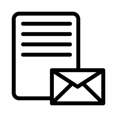 sayfa vektörü ince çizgi simgesi