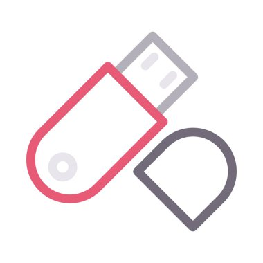 sürücü vektör renk çizgisi simgesi