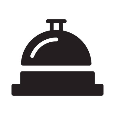 Uyarı vektör düz simgesi