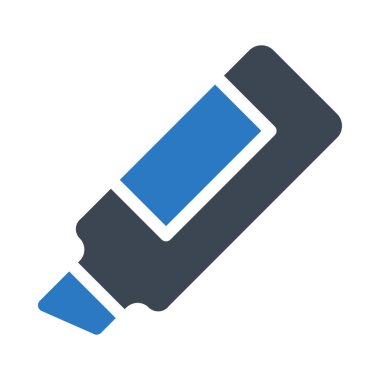 kalem vektörü renk simgesi