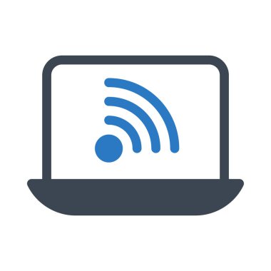 bağlantı vektörü renk simgesi