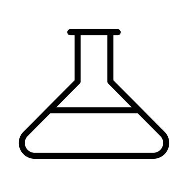 lab vektör ince çizgi simgesi