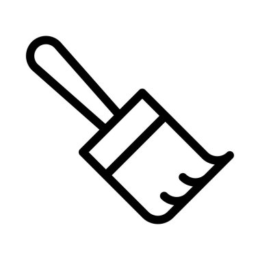 boyama vektörü ince çizgi simgesi