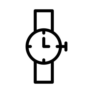 vektör ince çizgi simgesini izle