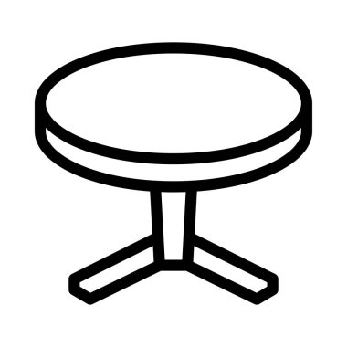 iç vektör ince çizgi simgesi