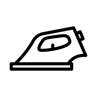 buhar vektörü ince çizgi simgesi