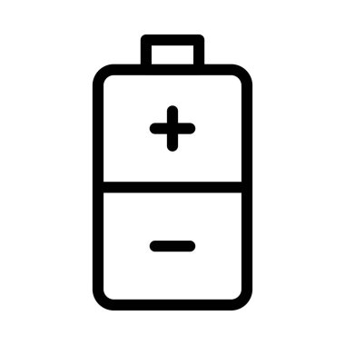 yük vektörü ince çizgi simgesi