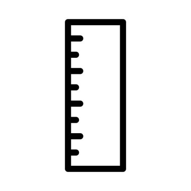 Geometri vektörü ince çizgi simgesi