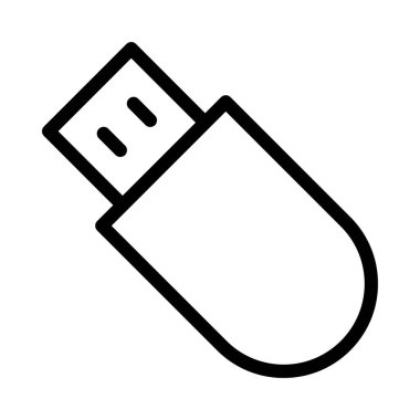 flaş vektör ince çizgi simgesi