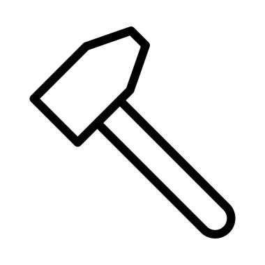 vektör ince çizgi simgesini düzelt