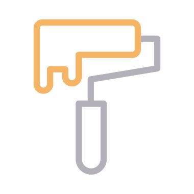 boyama vektörü renk çizgisi simgesi