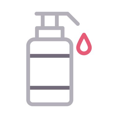 sabun vektörü renk çizgisi simgesi