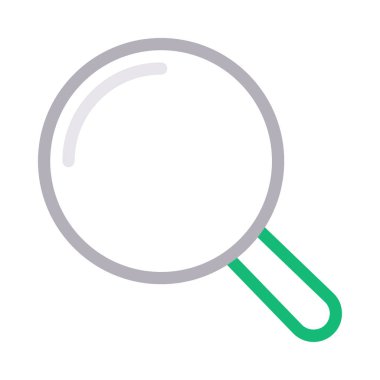 cam vektör renk çizgisi simgesi