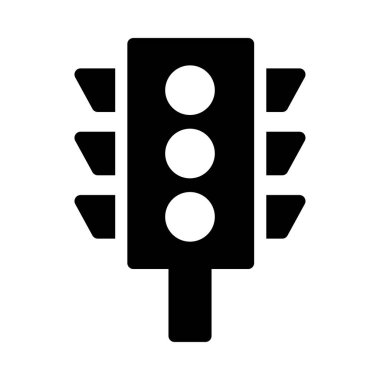 Sinyal vektörü düz simgesi