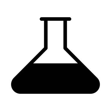 lab vektör düz simgesi