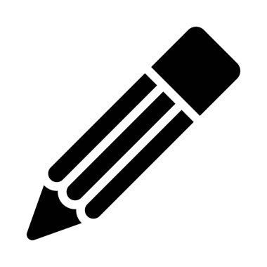 Vektör glyph düz simgesini düzenle