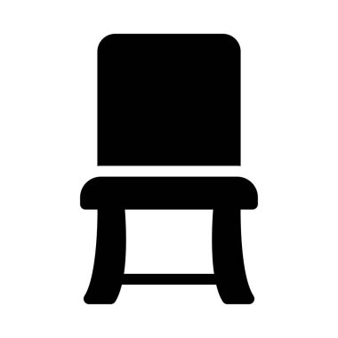 koltuk vektörü sembolü düz simge