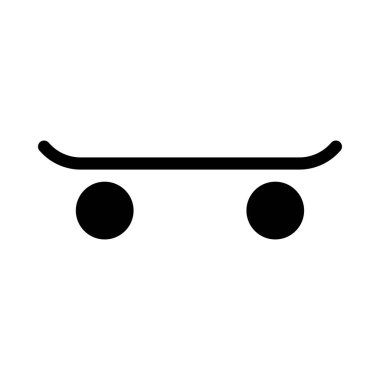 buz pateni vektör düz simgesi