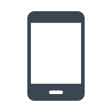 telefon vektörü simgesi düz simgesi