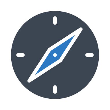 pusula vektör renk simgesini göster