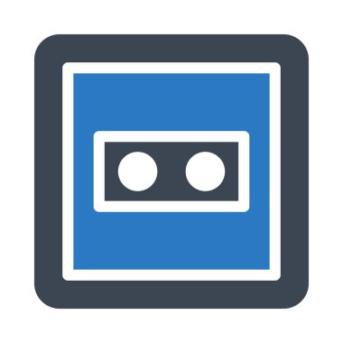 eklenti vektörü renk simgesi