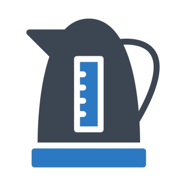 çaydanlık vektör renk simgesi