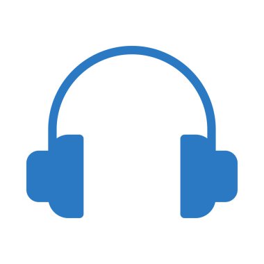 kulaklık vektör renk simgesi