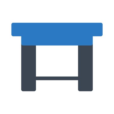 masa vektörü renk simgesi