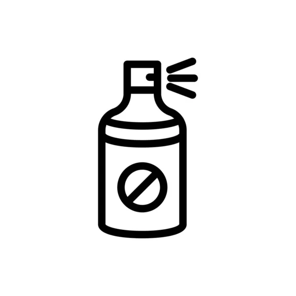Cleaning Vector Thin Line Icon — Stock Vector