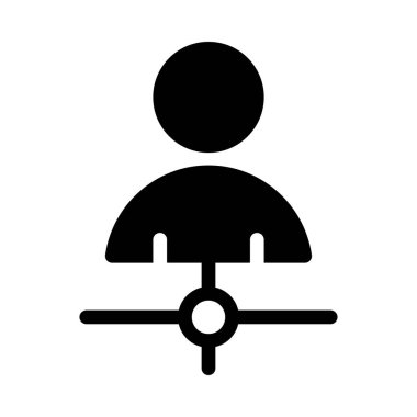 kullanıcı vektörü simgesi düz simgesi