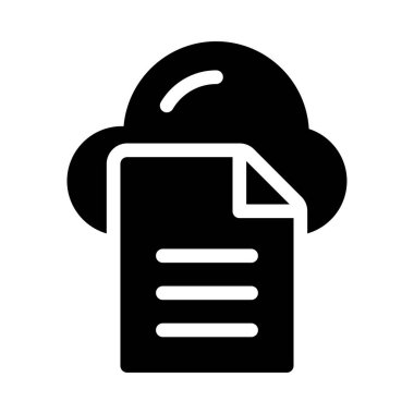 depolama vektörü simgesi düz simgesi