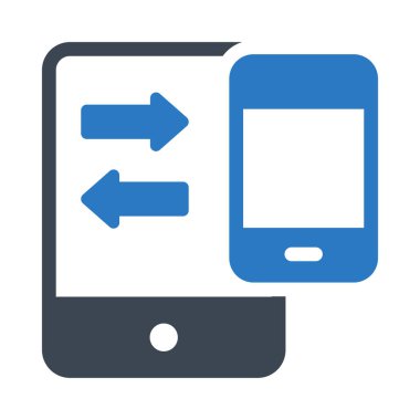 vektör renk simgesini transfer et