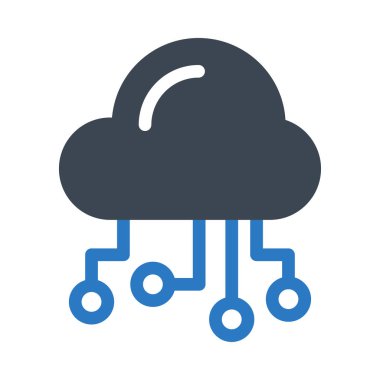 hesap vektörü kabartma renk simgesi