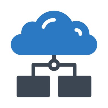 ağ vektörü renk simgesi