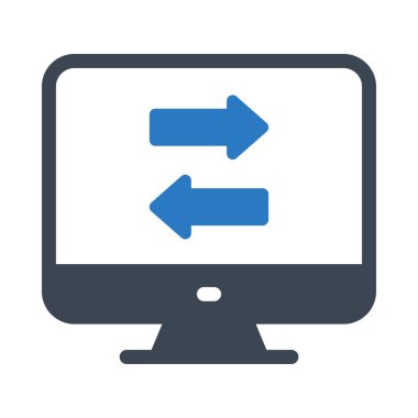 değişim vektörü renk simgesi