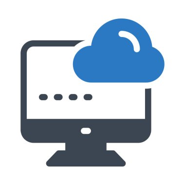 veritabanı vektör renk simgesi